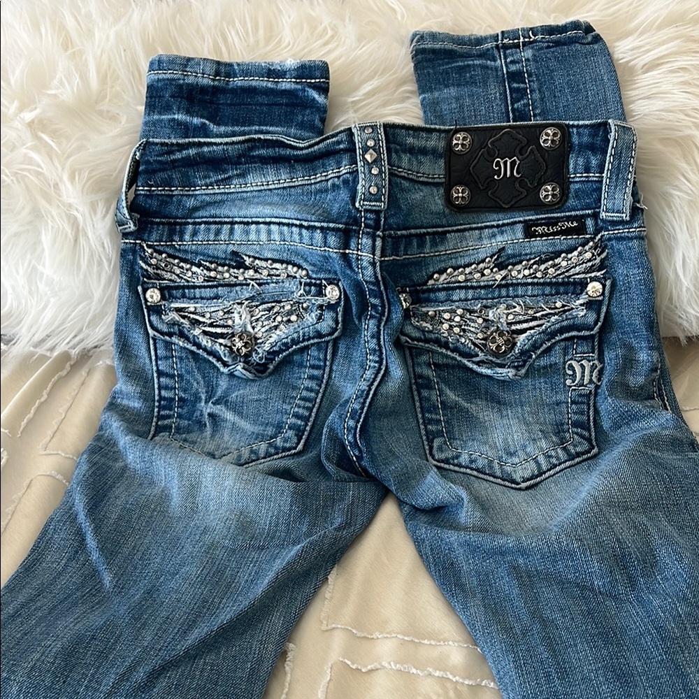 Miss Me Skinny Jeans with Embellished Details